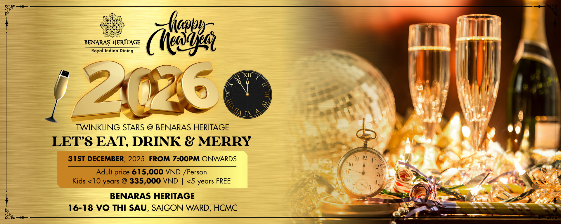 Slide heritage New Year 2026 Flyer