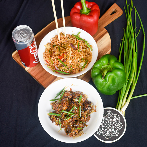 Hakka Noodles & Gobi Manchurian