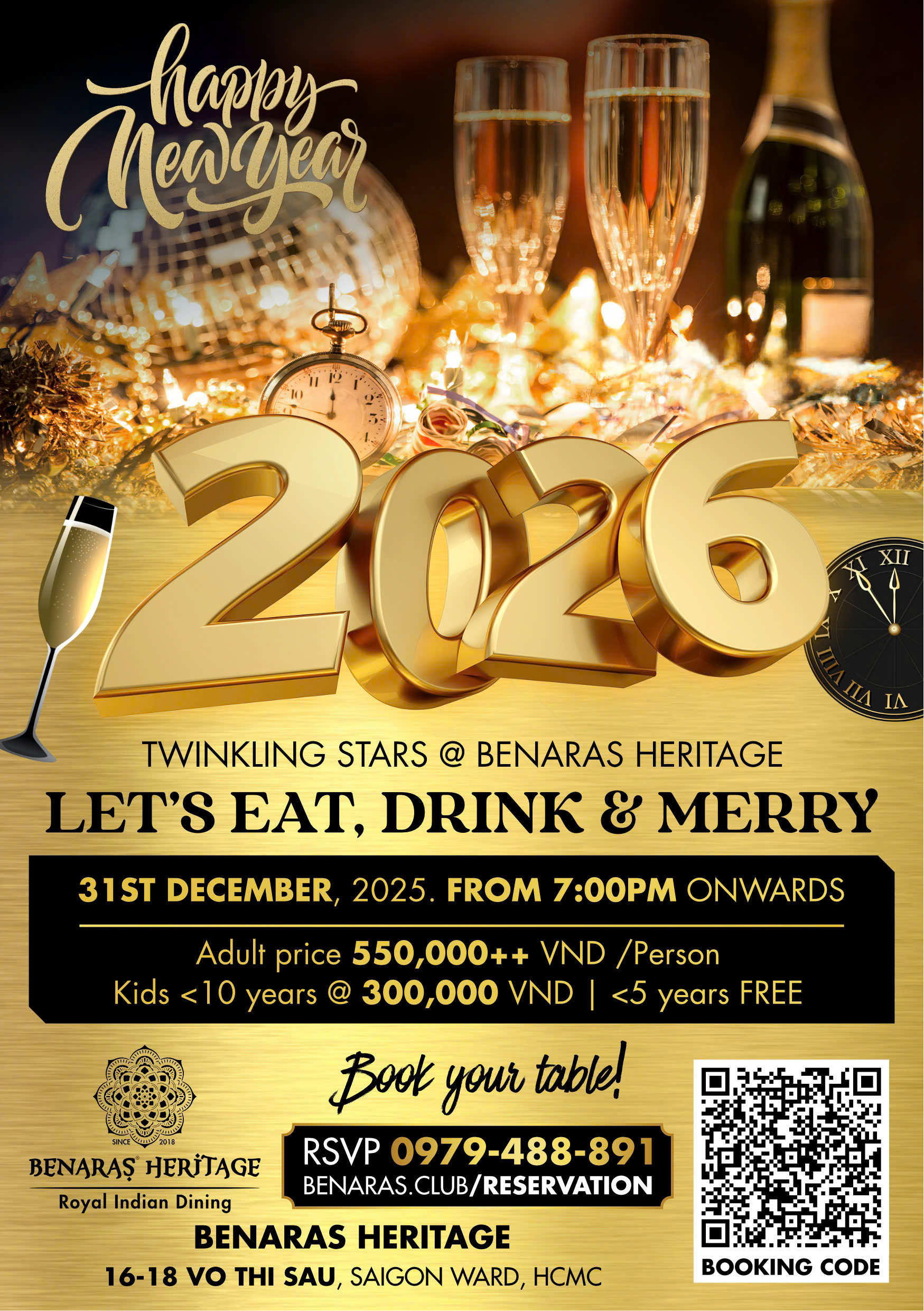 New year eve party benaras heritage