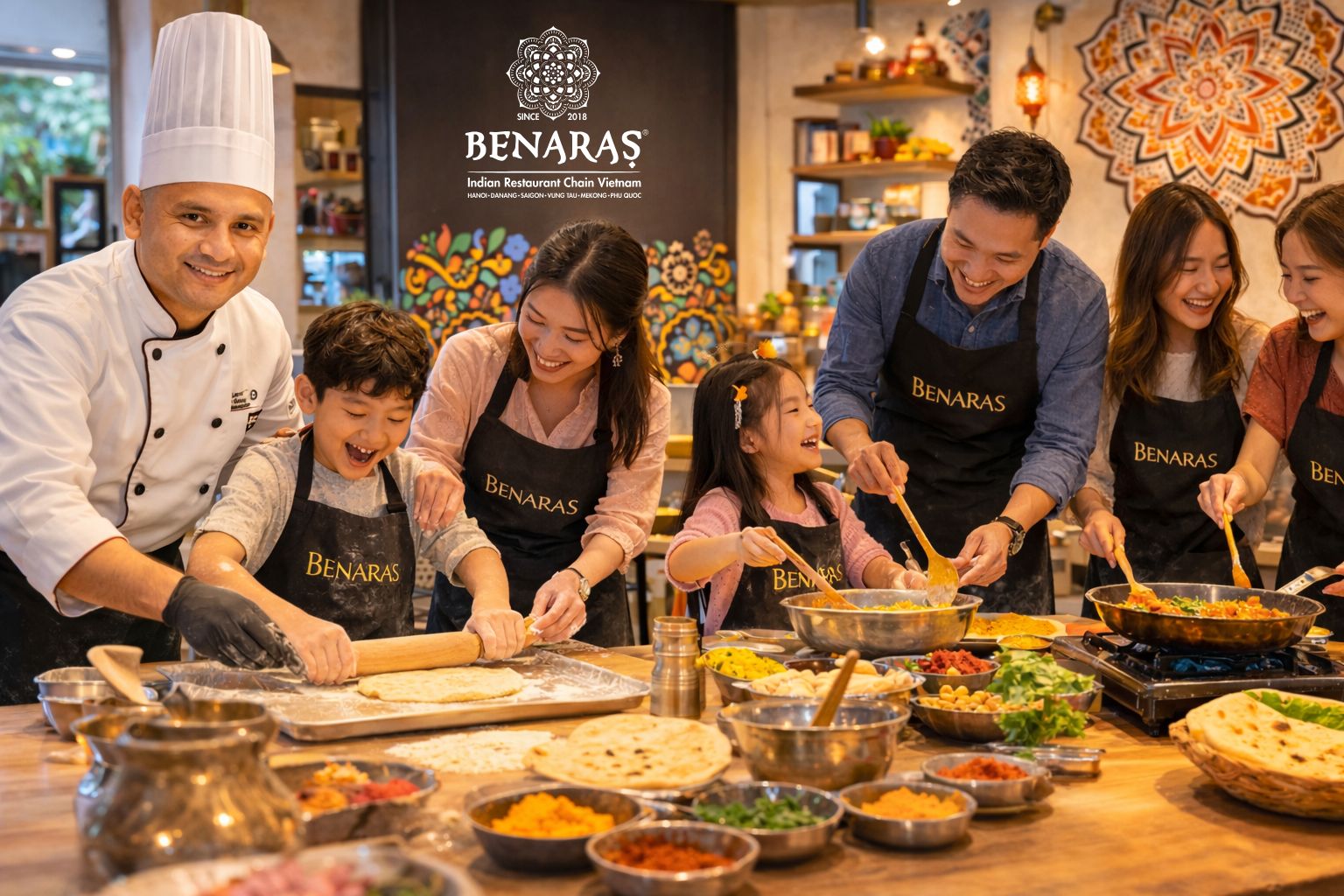 Indian Cooking Workshop in Ho Chi Minh City