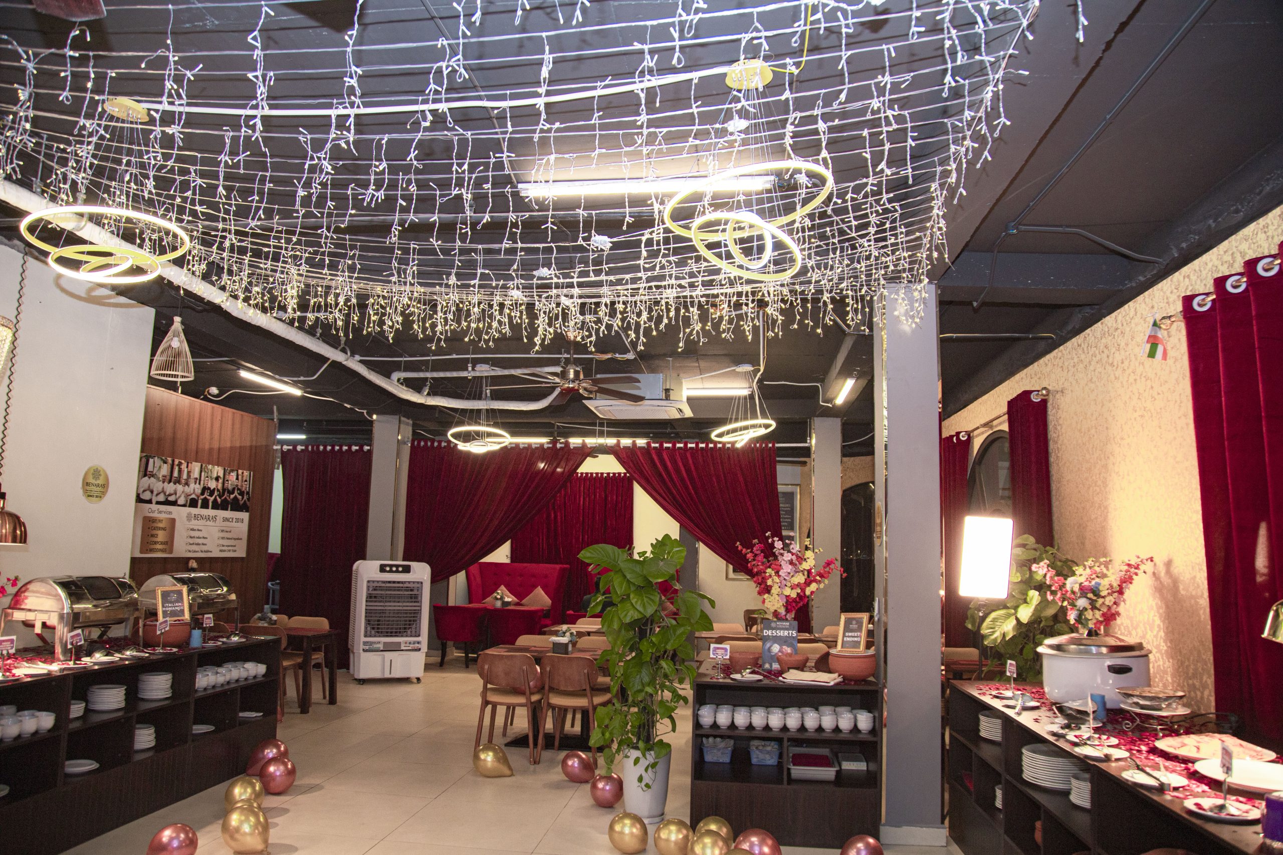 gala dinner Hà Nội tại nhà hàng Ấn Độ Benaras Sutra sức chứa 240 khách