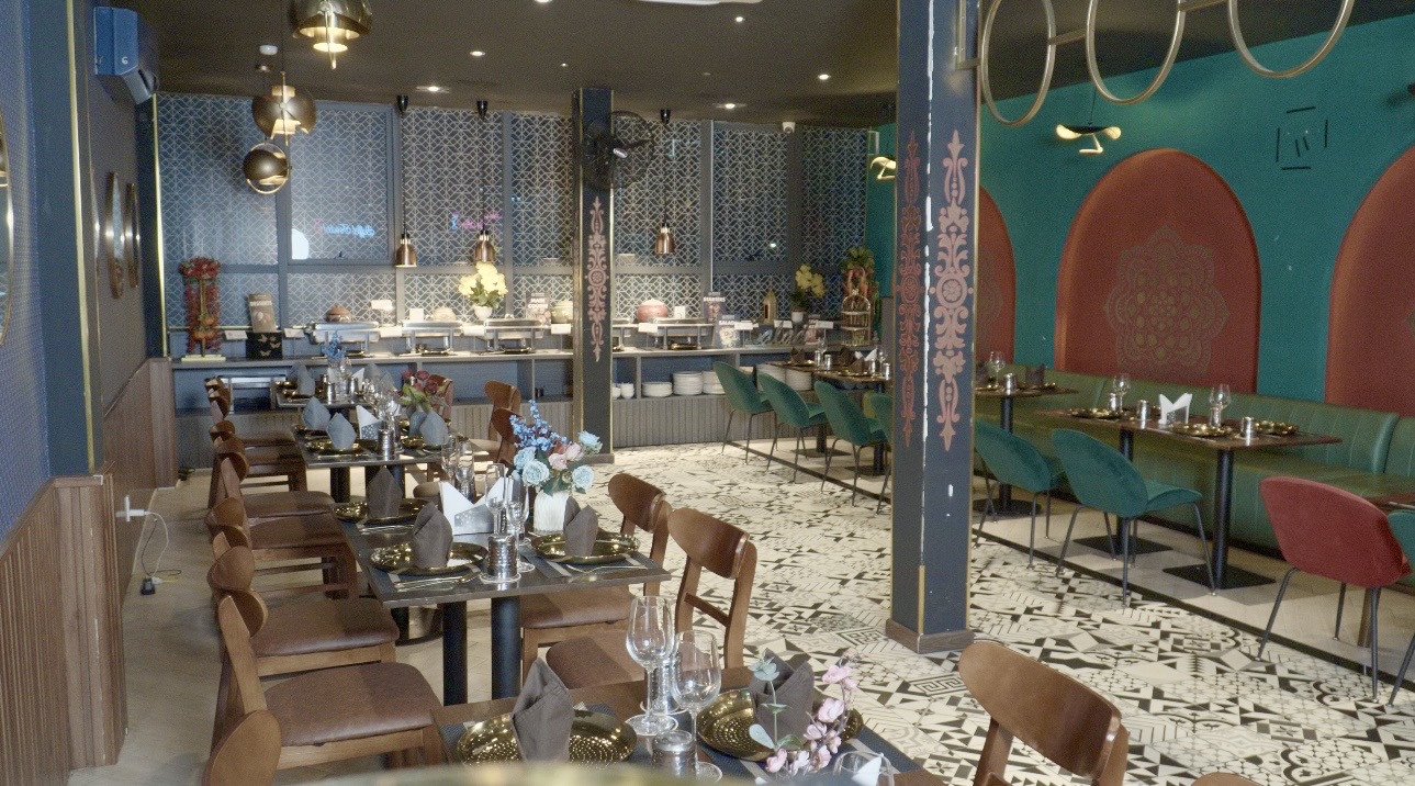 không gian gala dinner Benaras