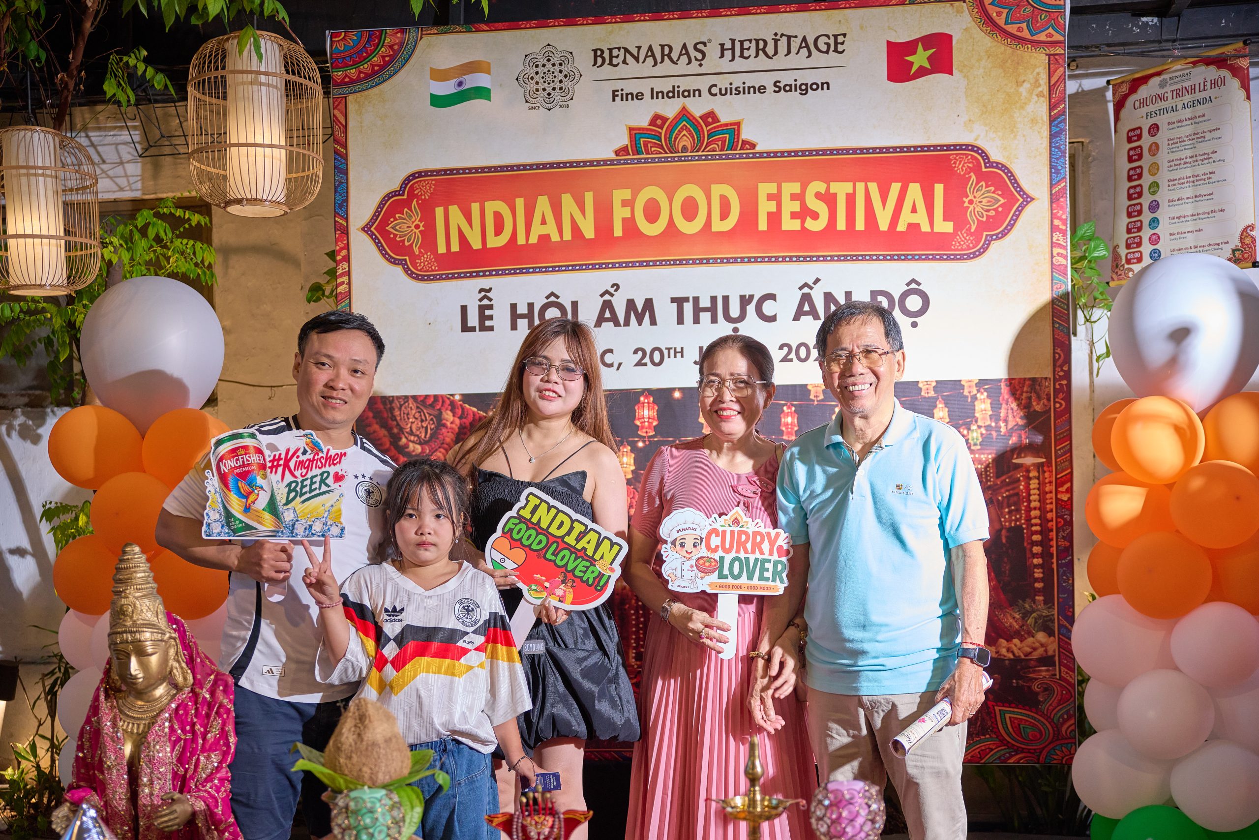 Lễ hội ẩm thực Ấn Độ tại Benaras Heritage TP.HCM